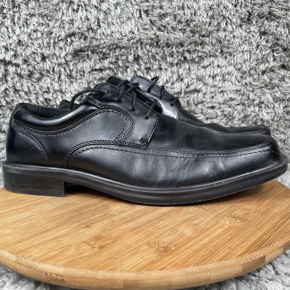 Dockers Business Black Oxford Leather Dress Shoes Men's 13 M